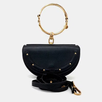 Pre-owned Chloé Leather Black Nile Bag