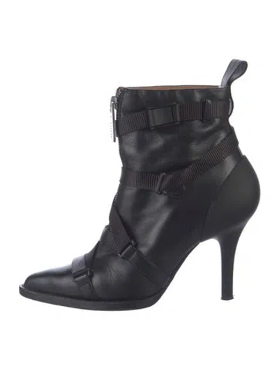 Pre-owned Chloé Leather Boots In Black