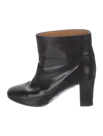 Pre-owned Chloé Leather Boots In Black