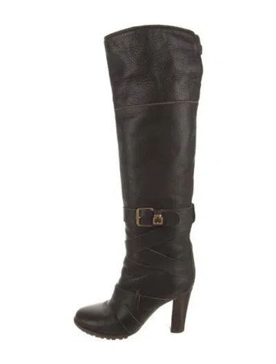 Pre-owned Chloé Leather Boots In Multi