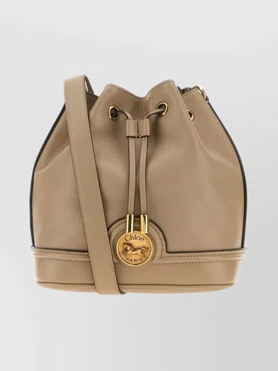 Chloé Leather Bucket Bag Adjustable Strap
