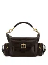 Chloé Chloe Chocolate Leather Camera Bag Handbag
