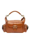 Chloé Chloe' Women Leather Camera Bag In Brown