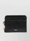 Chloé Chloè Banan Leather Card Case