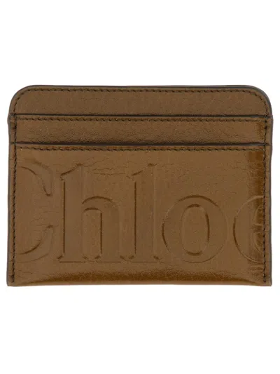 Chloé Leather Card Holder