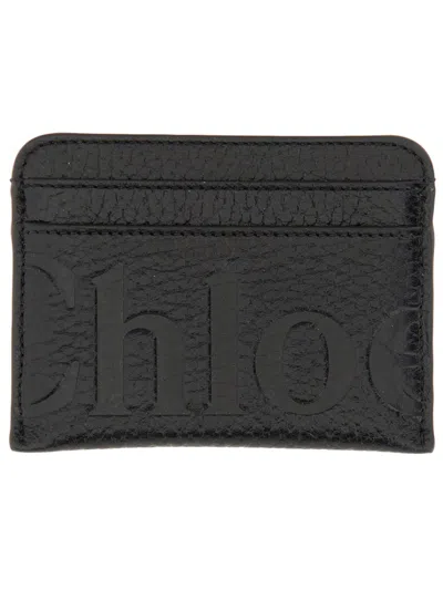 Chloé Leather Card Holder