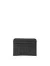 Chloé Leather Card Holder In Black