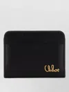 Chloé Leather Card Holder Compact Design Accessory