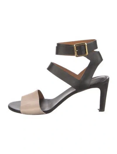 Pre-owned Chloé Leather Colorblock Pattern D'orsay Pumps