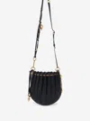 Chloé Chloe Women Black Leather Sea Treasures Crossbody Bag In Black