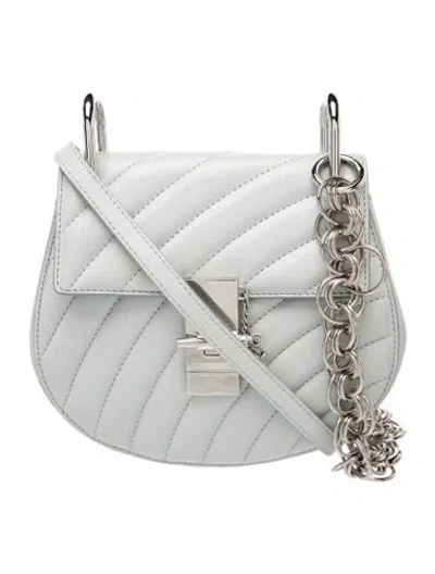 Pre-owned Chloé Leather Crossbody Bag In Blue