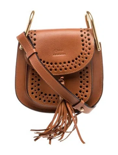 Pre-owned Chloé Leather Crossbody Bag In Brown