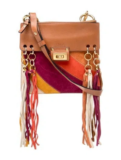 Pre-owned Chloé Leather Crossbody Bag In Brown