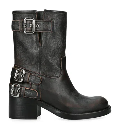 Chloé Dakota Ankle Boots In Black