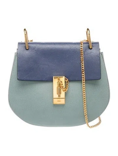 Pre-owned Chloé Leather Drew Mini In Multi