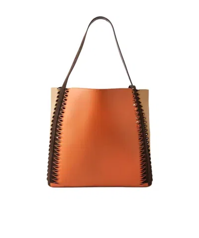 Chloé Leather Handbag In Brown