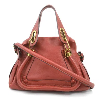 Pre-owned Chloé Leather Handbag Shoulder Bag () In Multi