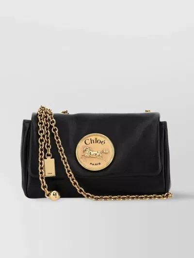 CHLOÉ LEATHER HERITAGE SHOULDER BAG