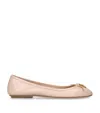 Chloé Woman Ballet Flats Blush Size 8 Leather In Pink