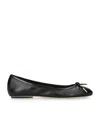 CHLOÉ LEATHER IRIS BALLET FLATS