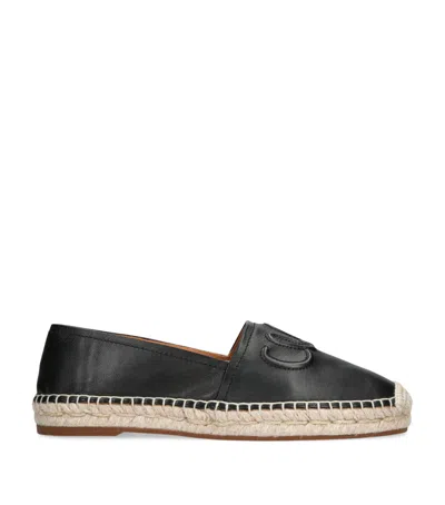 CHLOÉ LEATHER ISLA ESPADRILLES