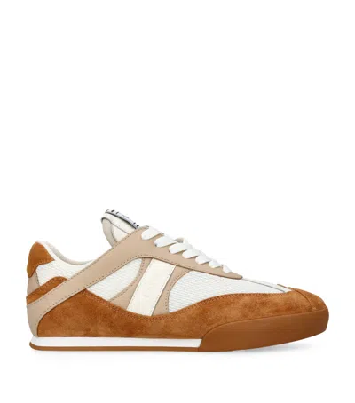 CHLOÉ LEATHER KICK LOW-TOP SNEAKERS