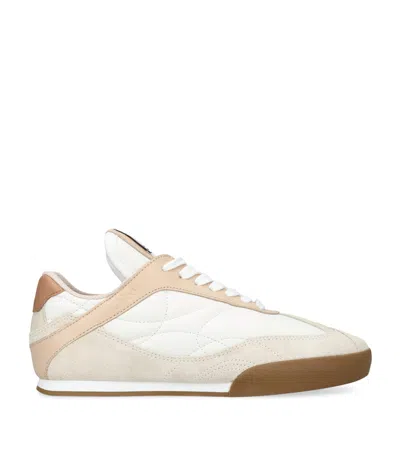 CHLOÉ LEATHER KICK LOW-TOP SNEAKERS