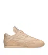 CHLOÉ LEATHER KICK LOW-TOP SNEAKERS
