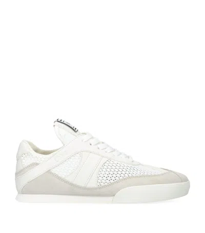 CHLOÉ LEATHER KICK SNEAKERS