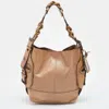 CHLOÉ LEATHER LARGE CHAIN DETAIL HOBO