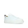 Chloé Leather Lauren Sneakers In White