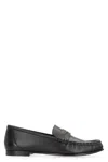 Chloé Leather Loafers In Black