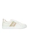 Chloé Logo-print Sneakers In Beige