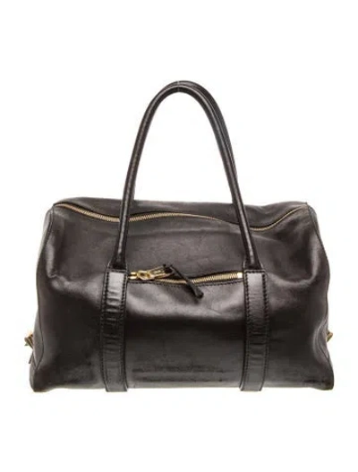 Pre-owned Chloé Leather Madeleine In Black