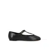 Chloé Burgundy Marcie Ballerina Flats