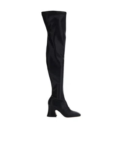 Chloé Leather Over-the-knee Heeled Boots