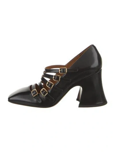 Pre-owned Chloé Leather Pumps In Black