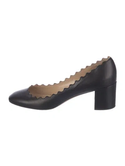 Pre-owned Chloé Leather Pumps In Black