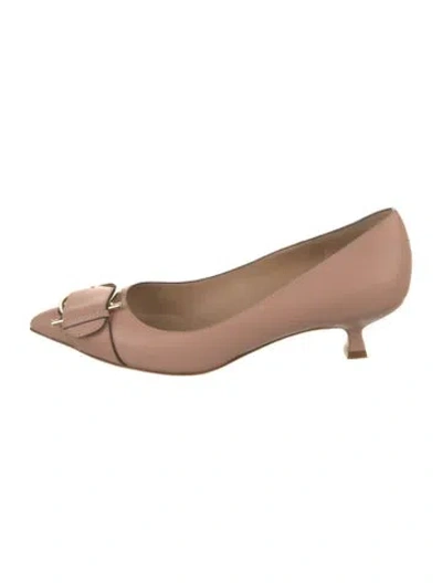 Pre-owned Chloé Leather Pumps In Pink