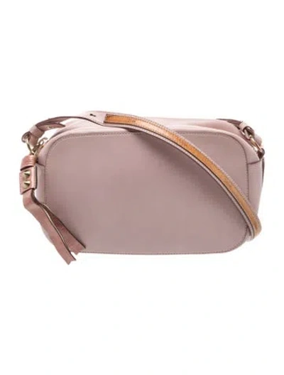 Pre-owned Chloé Leather Sam Crossbody Bag In Pink