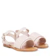 Chloé Leather Sandals In Pink