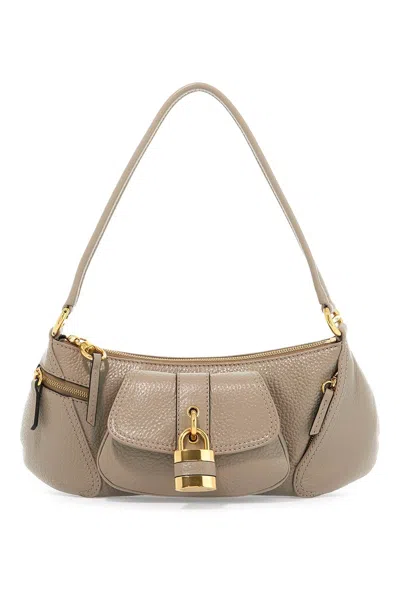 Chloé Leather Shoulder Bag 99 In Neutro