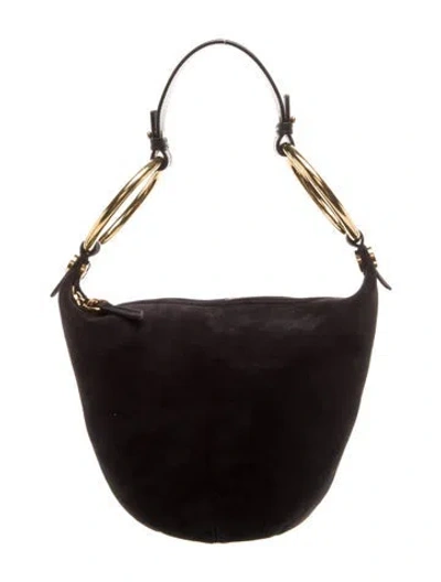 Pre-owned Chloé Leather Shoulder Bag In Black