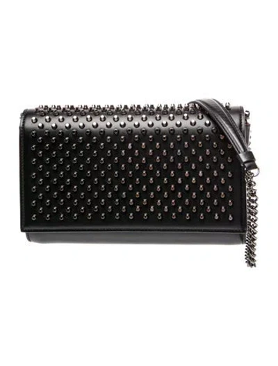 Pre-owned Chloé Leather Shoulder Bag In Black