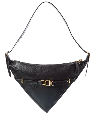 Chloé Leather Shoulder Bag In Black