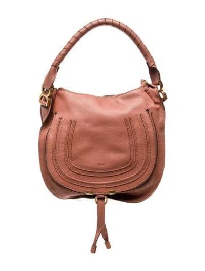 Pre-owned Chloé Leather Shoulder Bag In Brown