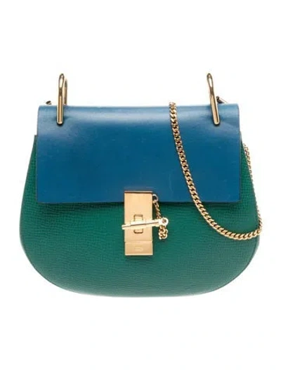 Pre-owned Chloé Leather Shoulder Bag In Multi