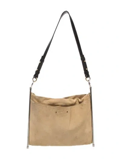 Pre-owned Chloé Leather Shoulder Bag In Neutral
