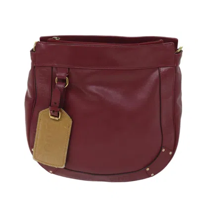 Pre-owned Chloé Leather Shoulder Bag () In Pink
