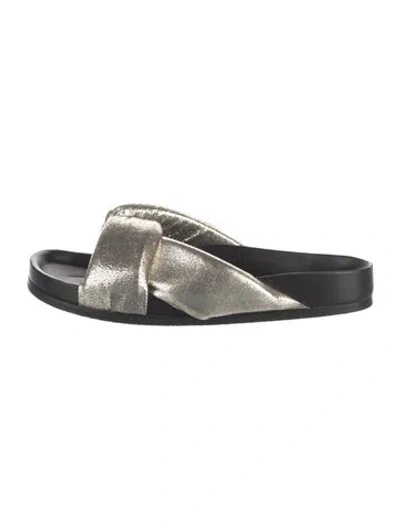 Pre-owned Chloé Leather Slides